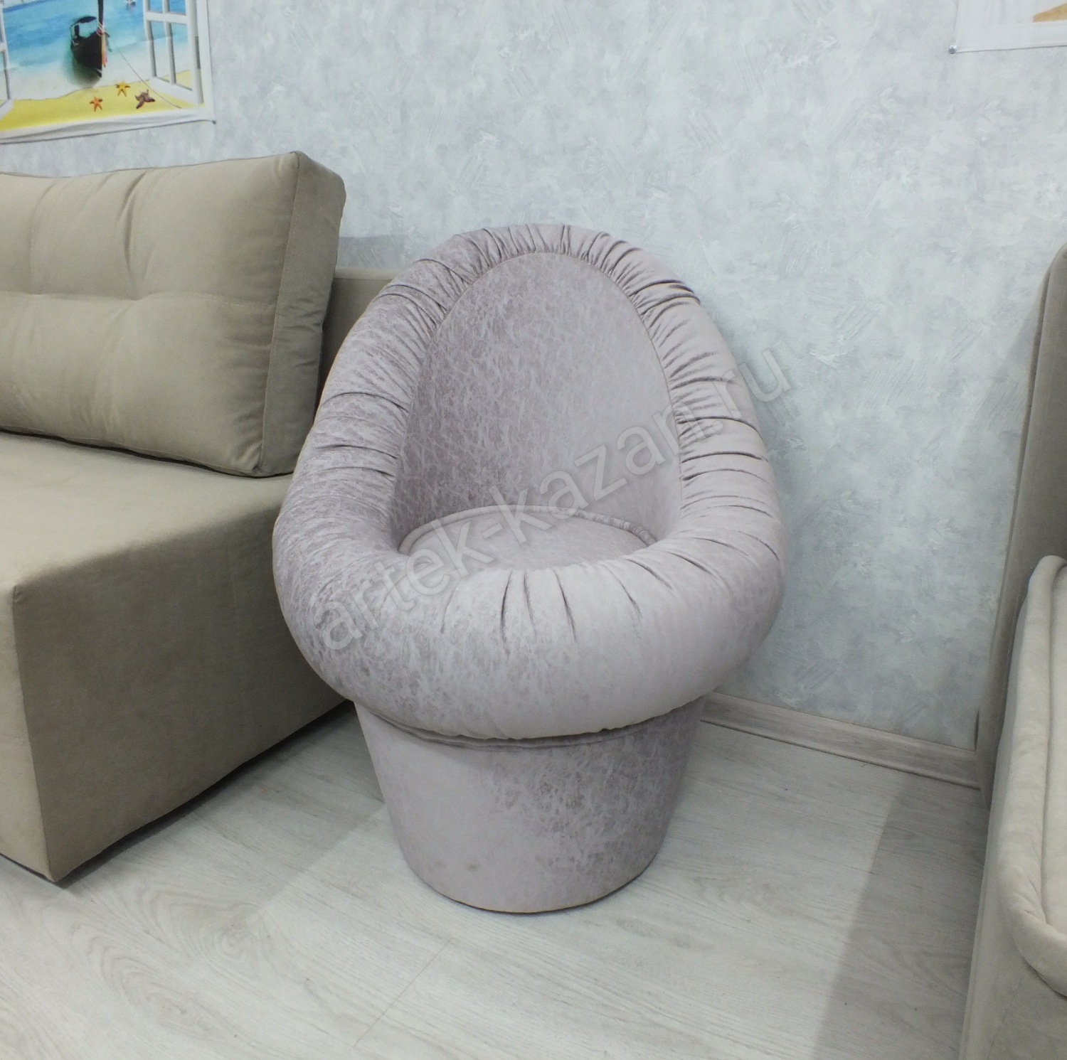 Кресло-пуф, фото 8. Купить недорогой диван по низкой цене от производителя можно у нас.